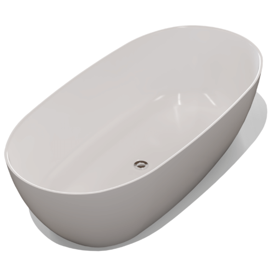 Tanya Free Standing Bath – Marble Composite - Image 6