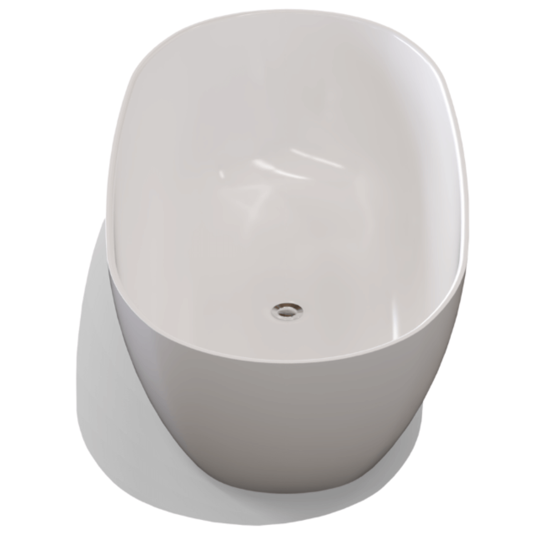 Tanya Free Standing Bath – Marble Composite - Image 5